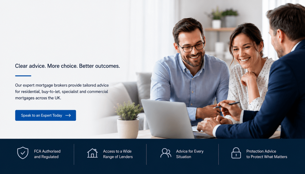 Expert Mortgage Brokers providing clear mortgage advice, lender access and protection support for UK clients